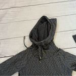 Athleta Sentry Gray Black Hoodie Sweatshirt Pullover Active Wear Top Size S Photo 4