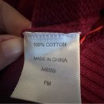 Limited edition design appleseeds Floral Knit button down cardigan Burgundy Red Size undefined Photo 5