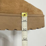 Mudd  Brown Slip-On Mules with Woven Trim Photo 7