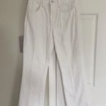 Favorite Daughter Jeans The Erin Crop Boot Leche Women’s 26 White Preppy Photo 3