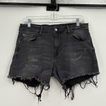 Guess  super skinny cut off style black jean‎ shorts 32 Photo 0