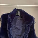 Generation Love  Midnight Blue Faux Fur Vest Photo 2