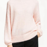 Boden Francesca Mohair Blend Knit Pullover Sweater in peachy light pink L Size L Photo 0