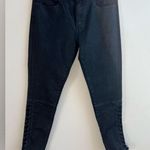 The Tompkins Skinny Jean By Polo Ralph Lauren Size 31 In Black With Lace Up Photo 1