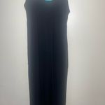 Eileen Fisher Elieen Fisher Black VISCOSE JERSEY WIDE-LEG JUMPSUIT Size L Photo 4