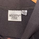 Mighty fine | Stay Fierce Graphic Zebra Print Semi Cropped Sweatshirt Gray - Siz Photo 3
