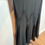 XScape Y2K  black beaded halter formal dress Photo 2