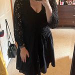 Simply Vera [ wang] NWT medium black eyelet dress Photo 9