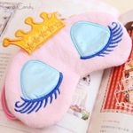 🆕Princess Crown Pink Eye Mask Photo 1