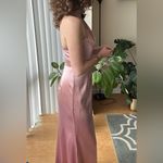 Lulus  On the Guest List Mauve Satin One-Shoulder Maxi Dress, Size Small Photo 12