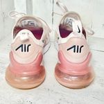 Nike  Air Max 270 Low Top Running Sneakers Light Soft Pink/Black Women's Size 10 Photo 4