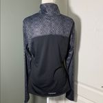 Under Armour ColdGear Fitted 1/4 Zip Pullover Black Gray Pattern Women’s XL Photo 6