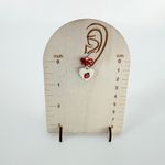 Strawberry Coquette Earrings, Cute Dangle Earrings, Gift For Women, Cottagecore White Photo 2