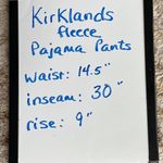 The Comfy Pajama Pants Plush Hippie Boho White Pink Womens Fits Small Photo 6