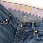 Rich & Skinny Sleek Nightshift Blue Jeans Whiskered Denim Womens Size 25 USA Photo 6