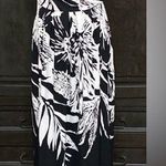 DR Collection Blk & white sleeveless long dress M Photo 0