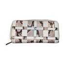 Michael Kors  Brown, Tan and White Snake Print Wallet Photo 1