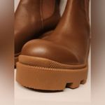 Steve Madden Roxie Cognac Brown Leather Moto Boots Women’s Size 9.5 Photo 6