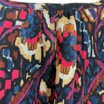 Evereve  Stelle Abstract Blouse Top Size XS Colorful Modern‎ Contemporary Artsy Photo 9