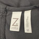 Zella Tank Dress Size M Womans Black Ribbed Sleeveless Activewear. #65 Photo 9