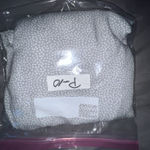 Loft Polka Dot Neck Tie Blouse Top Small Long Sleeve Gray White Bow Work New Photo 9