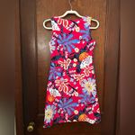 Jude Connally Beth Dress in Abstract Seaside Berry Size S Pink Photo 2