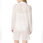 Carmen Marc Valvo Carmen Marc Valvo NWT $114 Women's Crochet Tunic Swim Cover-Up shirt XS Photo 2