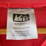 REI Women’s Cycling Jersey Zip Sleeveless Red Size Large Back Pocket Photo 1