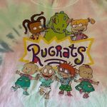 Nickelodeon Rugrats Tie-Dye  HOODIE Multicolor Soft Kangaroo Pocket SZ XL #1302 Photo 7