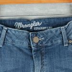 Wrangler  Jeans Womens 11/32 Blue Denim Mid RIse Straight Leg Western Stretch Photo 2