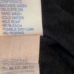 Blue Fish Womens Black Round Neck Semi Sheer Athletic T Shirt Brazil‎ Size M/L Photo 8