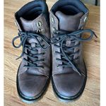 Dr. Martens Women's Faora Brown Leather Lace Up Boots Size 9 Photo 2