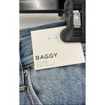 Forever 21  Blue Women's Denim Baggy Butterfly Low Rise Wide Straight Jeans - 27 Photo 3