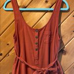 Urban Outfitters Out From Under Lily Lounge Burnt Orange button front Romper Photo 3