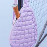 Pickle O' Joe Quilted Sling Pickleball Bag Light Purple New with Tags Photo 0