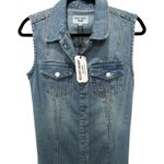 Velvet Heart DENIM DRESS Sleeveless, western maxi dress Size M Photo 6