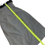 Shoshanna  tweed herringbone faux fur strapless bustier dress Photo 12