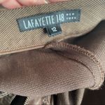 Lafayette 148  New York Brown Wool Pants size 12 Photo 5