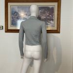 Womens fubu crop sweater M Gray Size M Photo 3