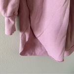 Anthropologie  T. La Pink Long Sleeve Sweatshirt Dress Photo 4