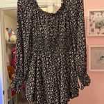 Francesca's New 's floral long sleeve romper Photo 0