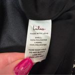 Lulus Fall Into You Black Floral Print Long Sleeve Wrap Dress Medium Photo 11