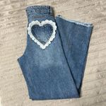 Ashley Mason ✨ Heart Back Pocket Sz 0/24 Jeans✨ Photo 4