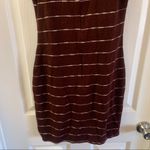 Daisy Street  Brown Striped Sleeveless Knit Dress 2 Photo 10