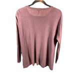 Eileen Fisher Eileen Fisher Sweater Small Linen Blend Knit Patch Pockets Lightweight Neutral Photo 2