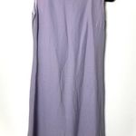 Salvatore Ferragamo Silk Sleeveless Shift Dress in Lilac Purple Vintage Photo 0