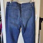LL Bean Women's Jeans Favorite Fit Blue Size 14 Classic Straight Leg High Rise Photo 3