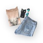 Wildfox HTF: OG Couture ☺︎︎ Cherie Southwest Skull Destroyed Sweater ☺︎︎ Pink M Photo 3