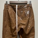 House Of CB  Glossy Tie Dye Tan Skinny Pants Photo 4