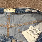 OAT New York Cloud Luxe Denim Shorts SIZE 10/30 Blue Photo 2